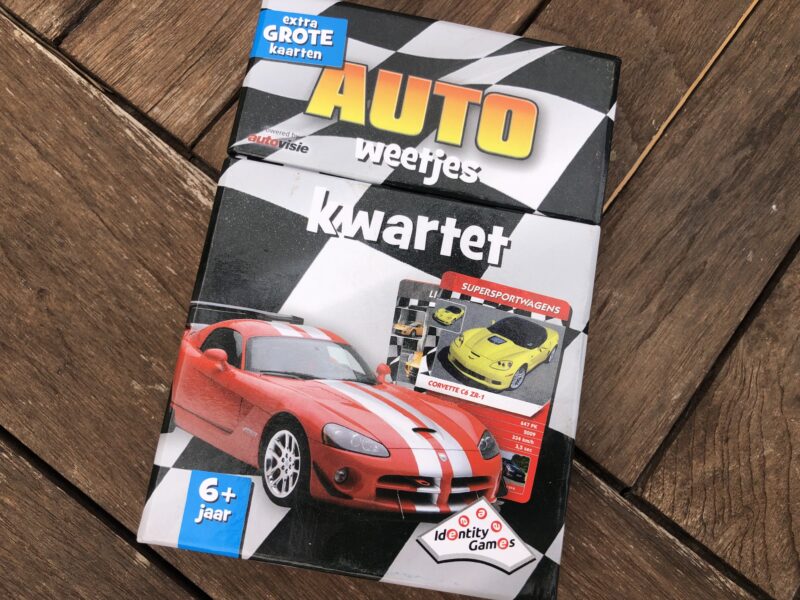 Kids game - car ‘kwartet’